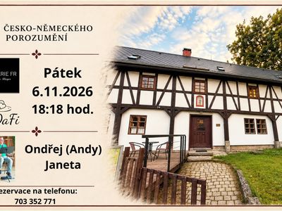 Ondřej (Andy) Janeta - Recitál písniček a poezie – Dům česko-německého porozumění. o.p.s.