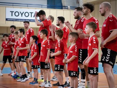 zápasy v házené TJ El. Praga - dorost a muži – Městská hala