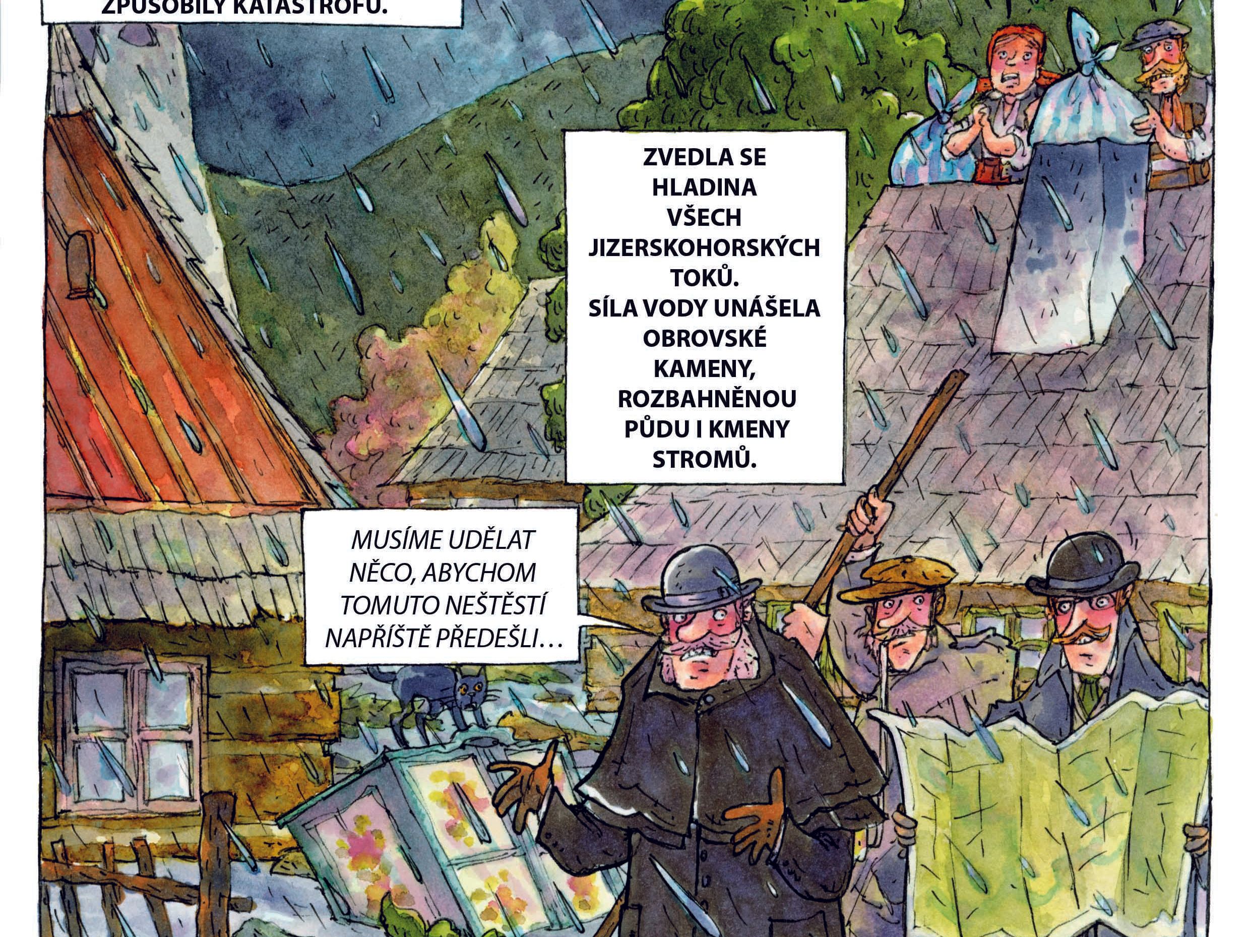 Křest knihy: Příběhy z Jizerských hor v komiksech