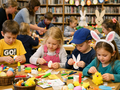 EASTER ART WORKSHOPS – Municipal Library