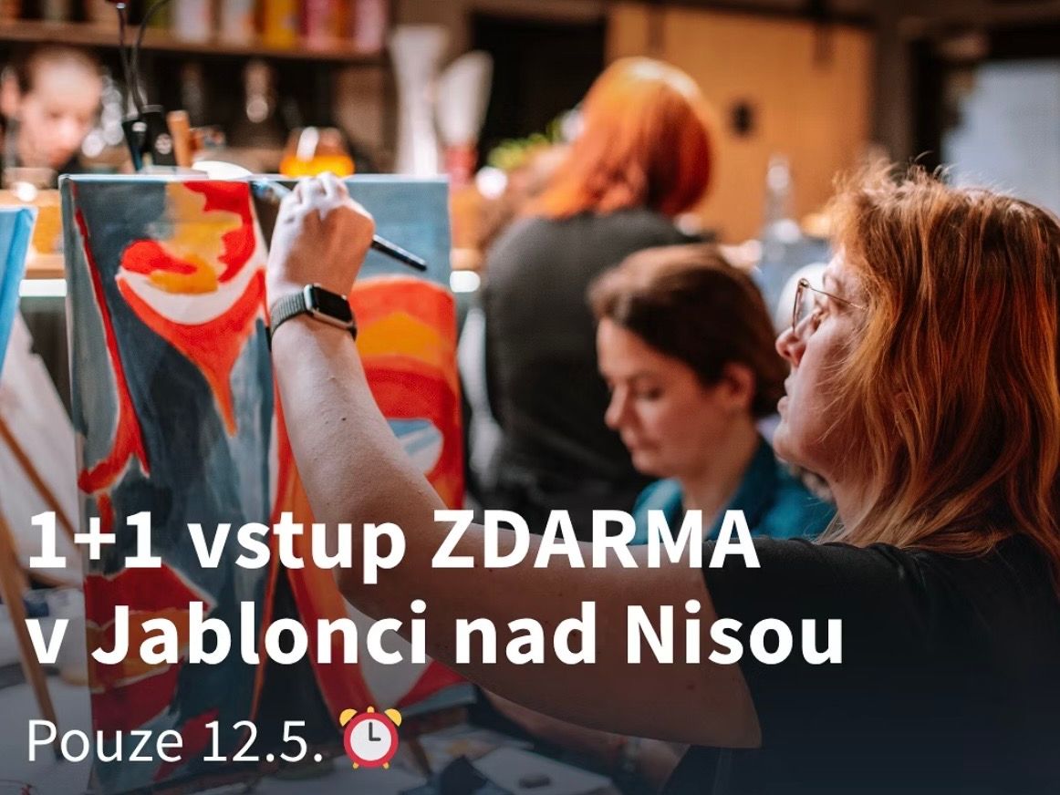 Zážitkové malování akrylem v Jablonci n/Nisou