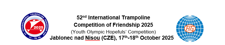 TRA 52nd International Friendship Competition - trampolines