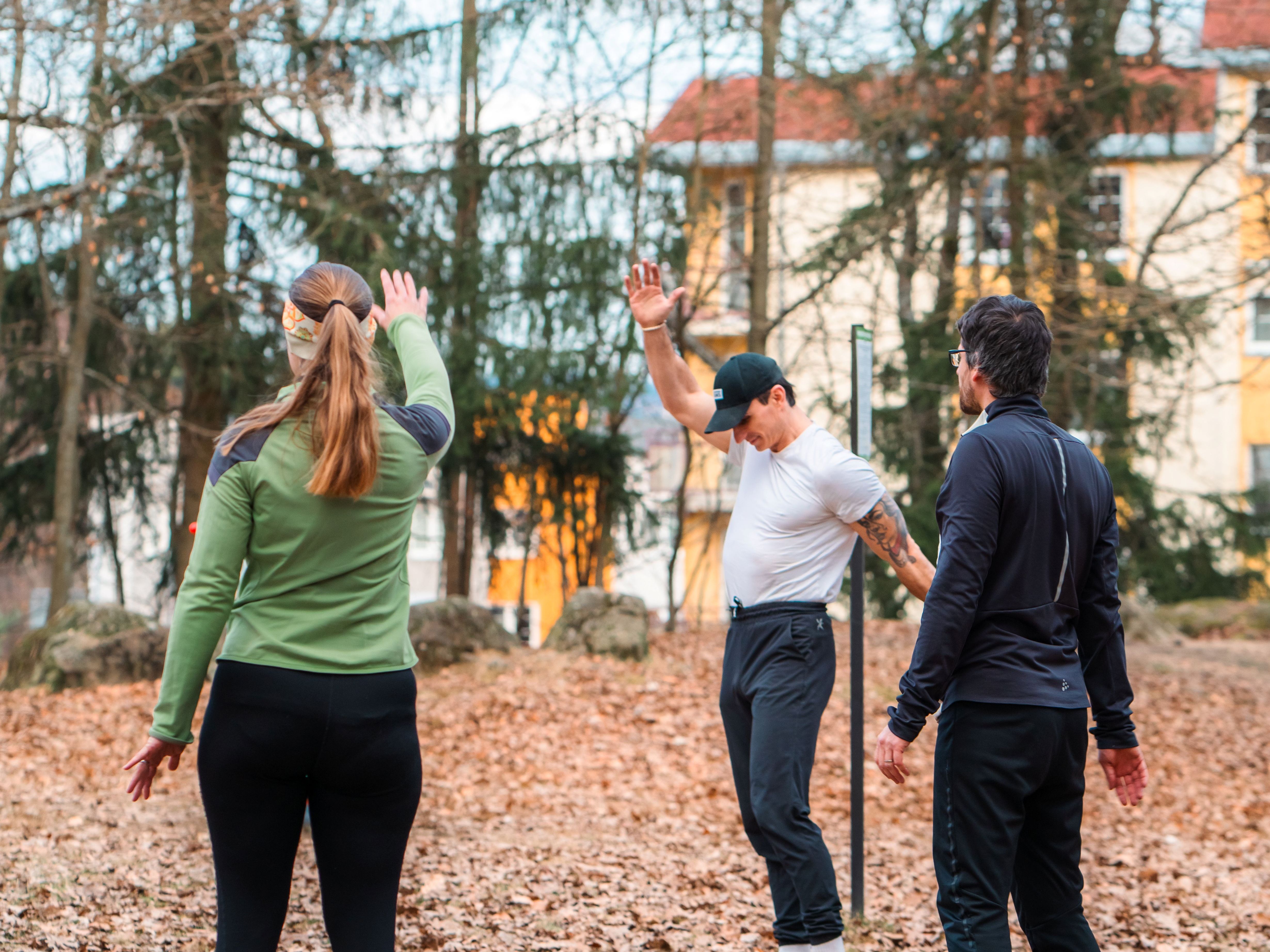 Group calisthenics class – Horní Proseč