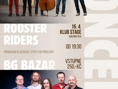BG BAZAR + Rooster Riders – STAGE Club