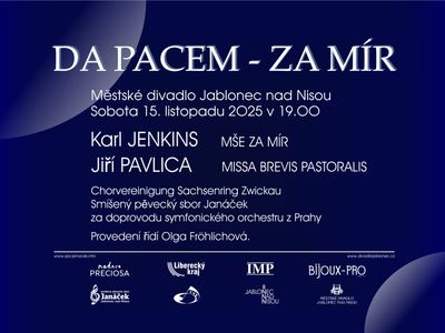 DA PACEM - FOR PEACE – Municipal Theatre Jablonec nad Nisou