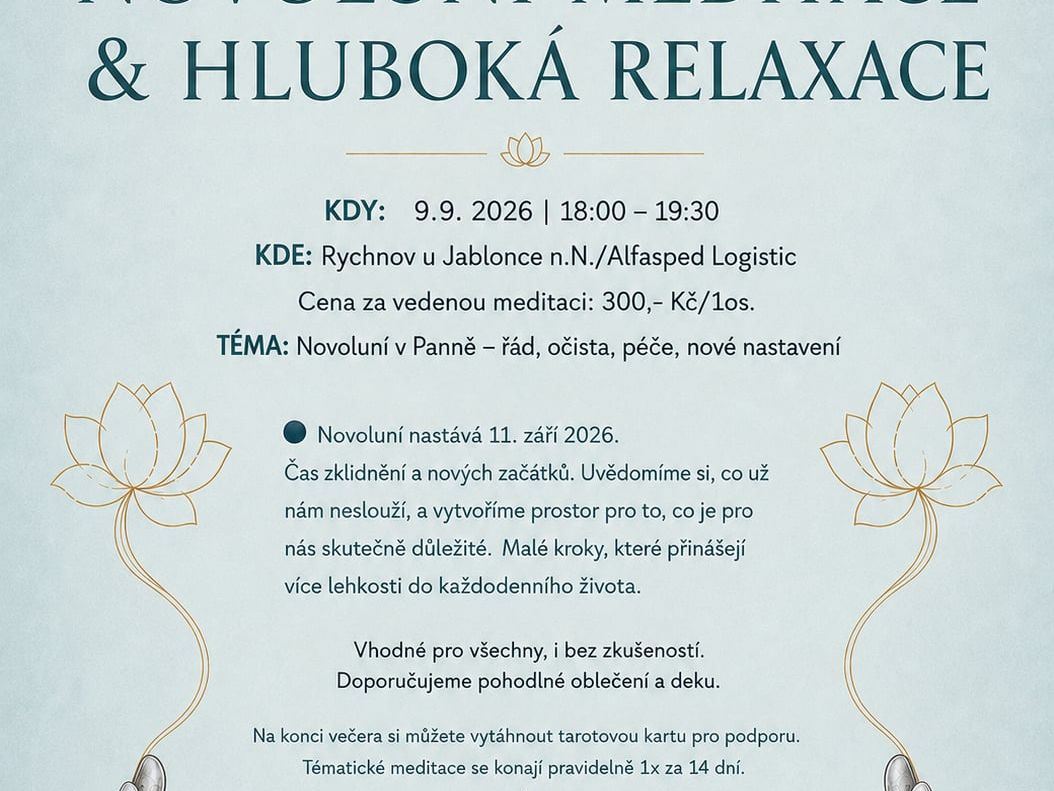Głęboka relaksacja i medytacja (Nowy w Pannie)