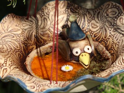 Ceramics workshop - Bird bath – Atelier Hrnečky