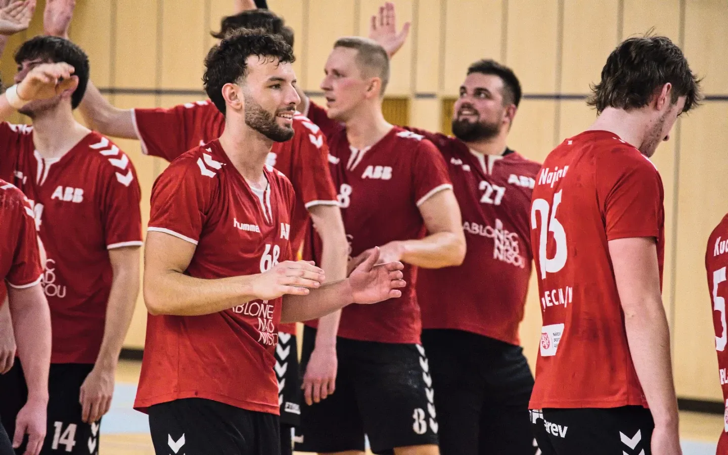 handball match TJ El. Praga Jablonec men - Louny