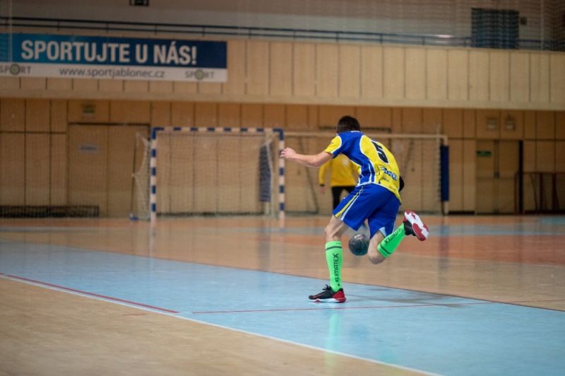 Handballspiel der Jugendmannschaft TJ El. Praga gegen Vršovice