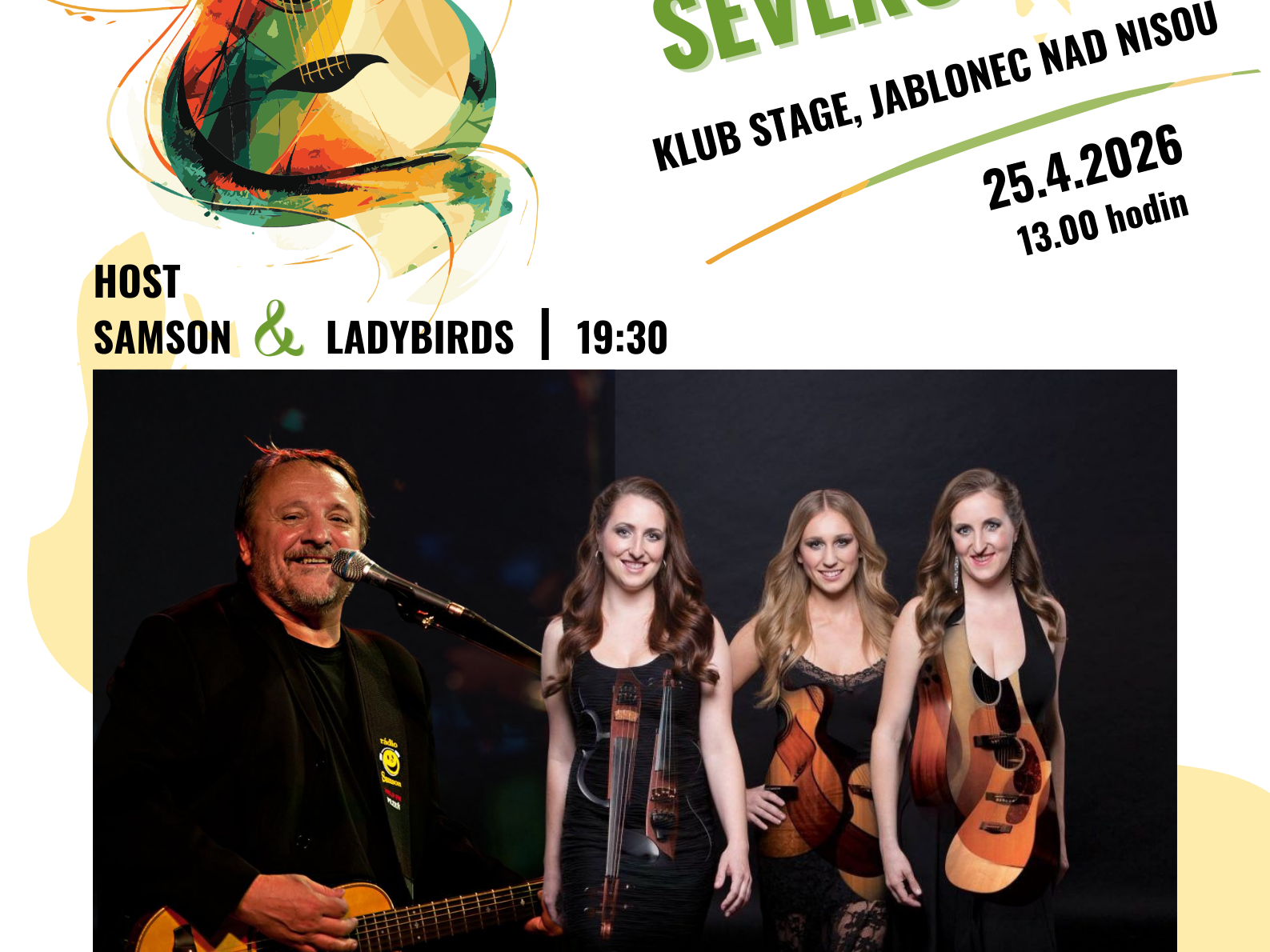 Jaroslav Samson Lenk mit Gesang der Band Ladybirds