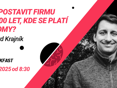 BRAIN & BREAKFAST – RICHARD KRAJNÍK – Městská knihovna