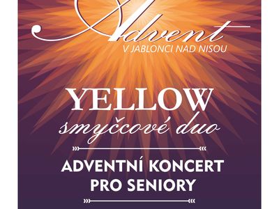 Adventní koncert pro seniory - Yellow Duo – Kostel svaté Anny