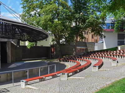 Summer scene of Eurocentre