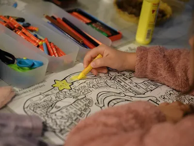 Advent mosaic of light – House of Jana and Josef V. Scheybal