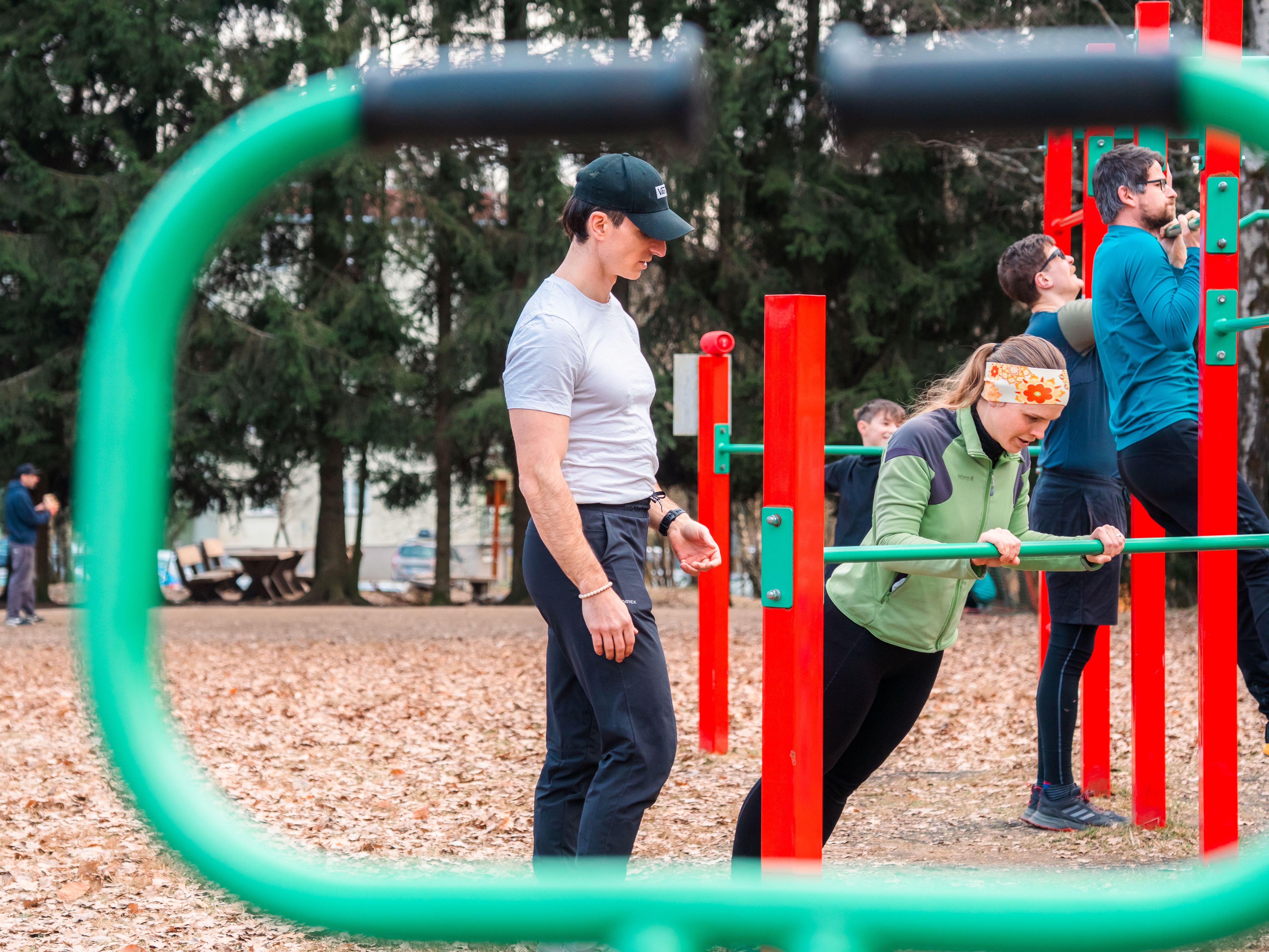 Group calisthenics class – Horní Proseč