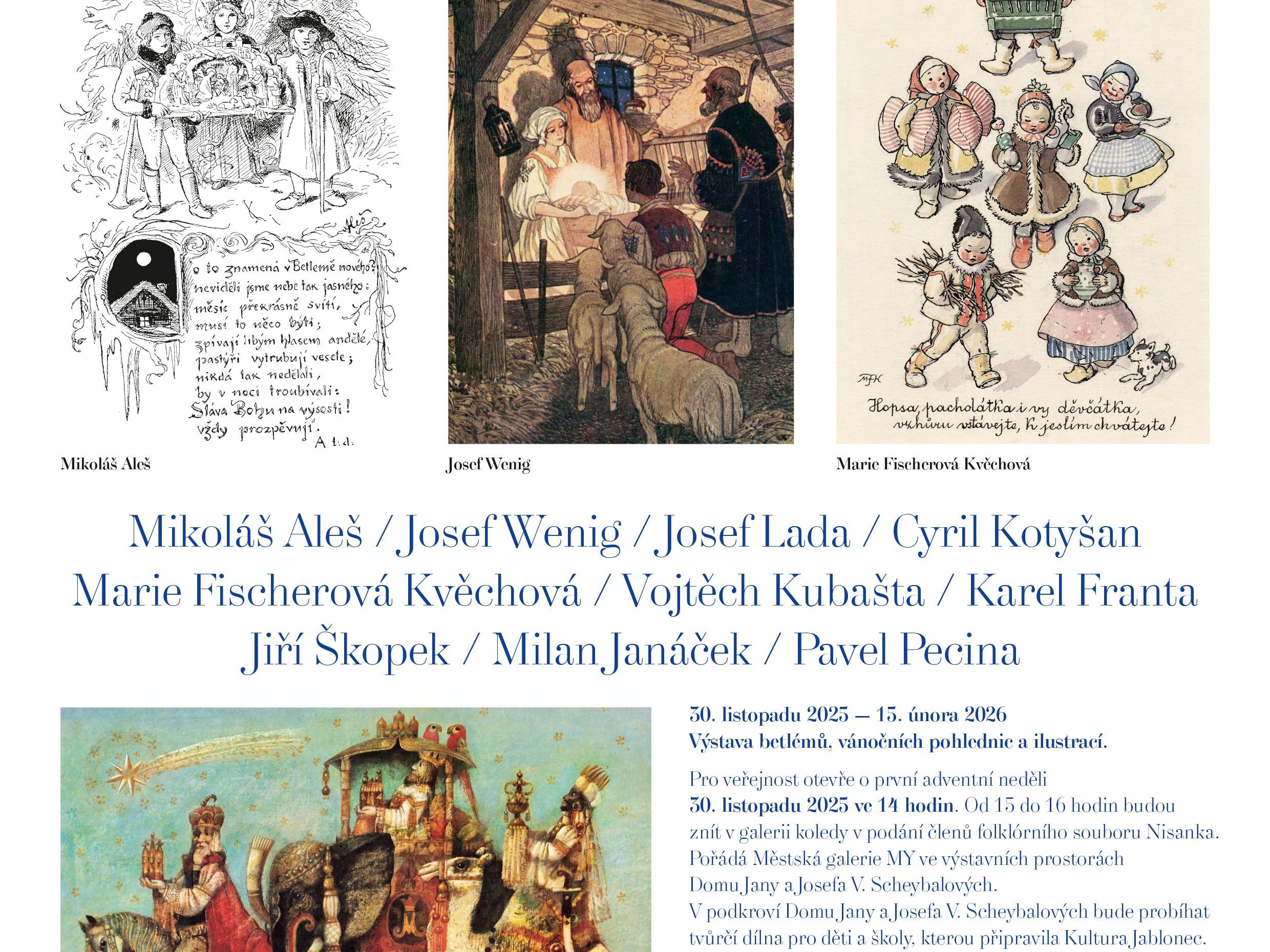 Christmas with Czech painters