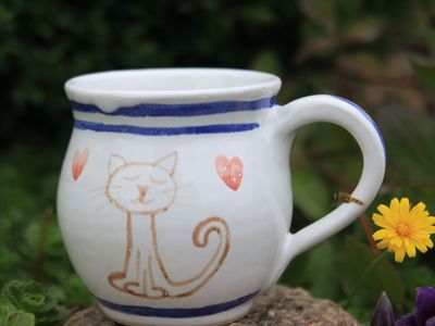 Painting on mugs – Atelier Hrnečky