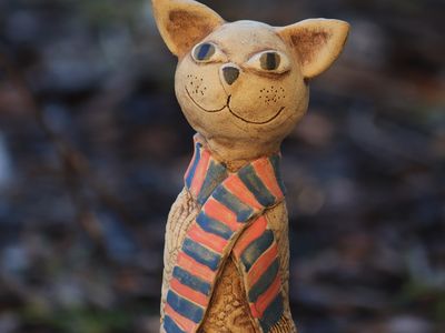 Ceramic workshop - Cat – Atelier Hrnečky