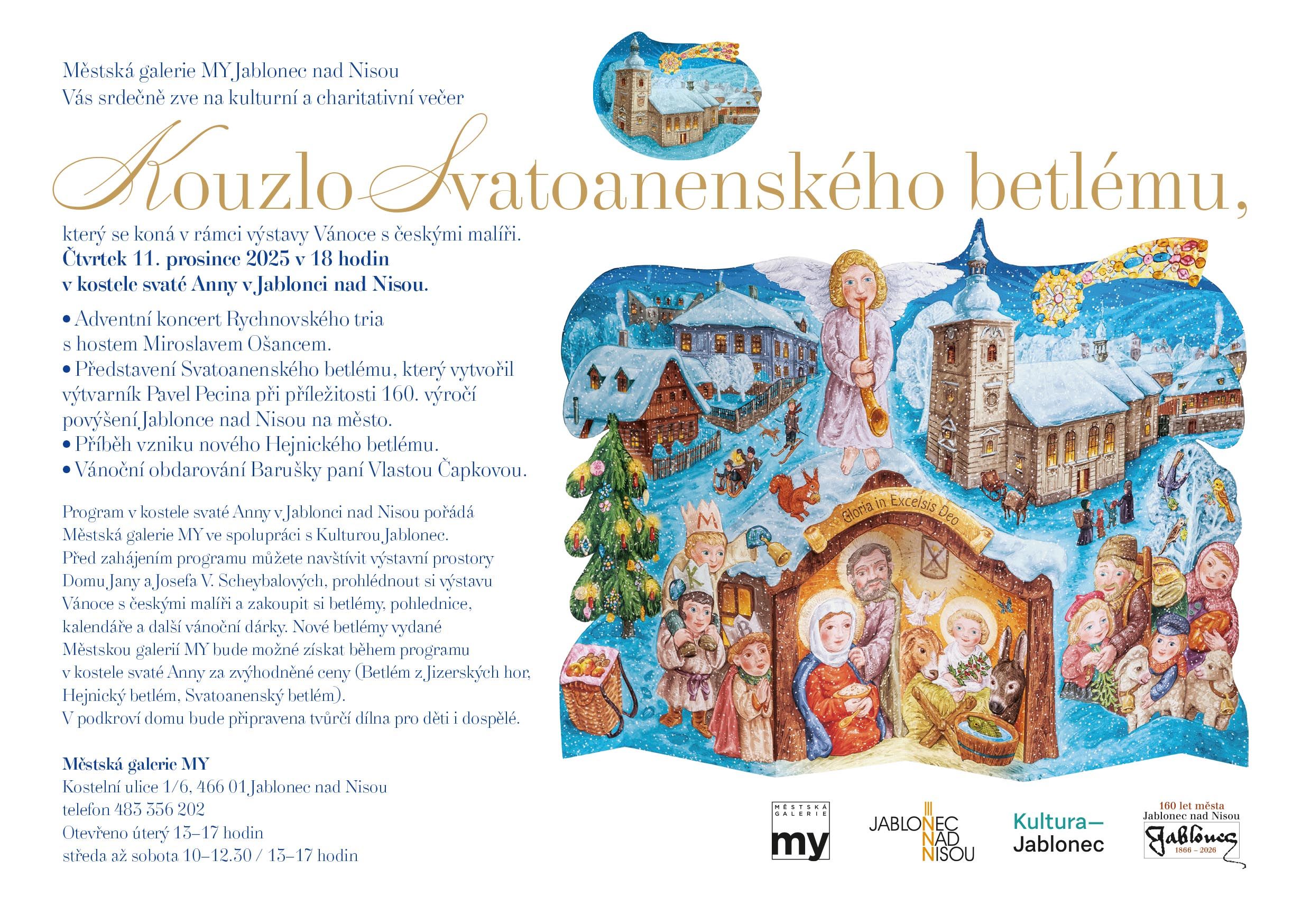 The magic of the Svatoanenský nativity scene