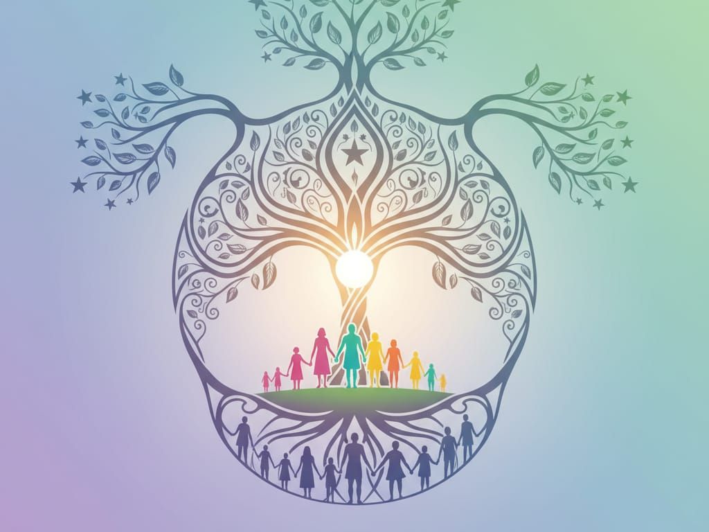 Group family constellations in Jiné huti