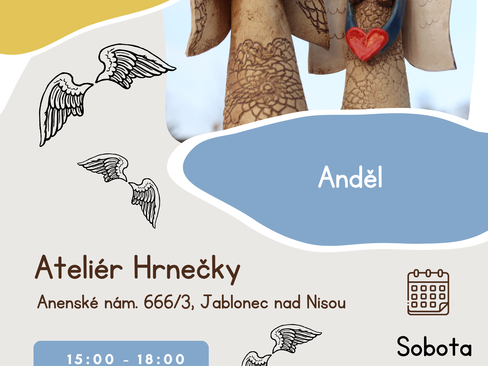Keramikwerkstatt – Anděl
