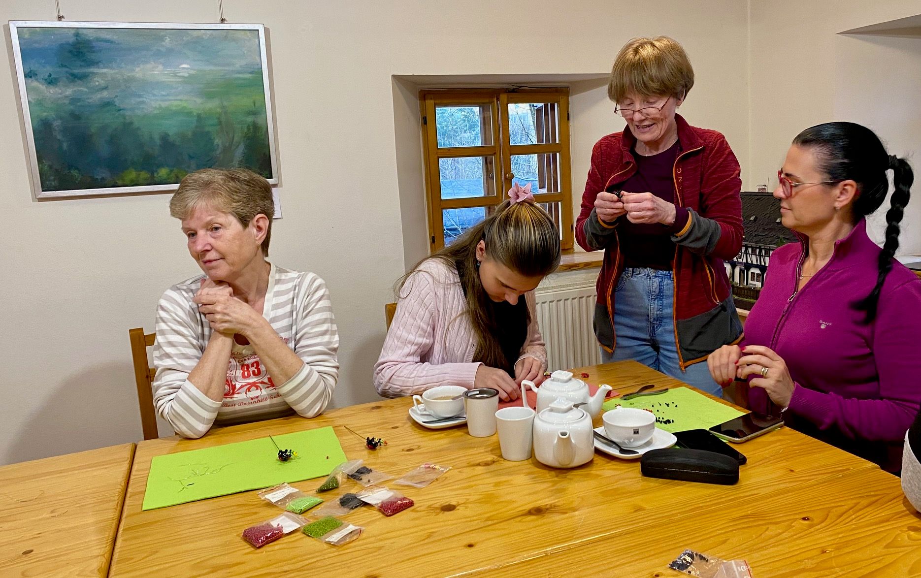 Bead workshop with Lída Dutá