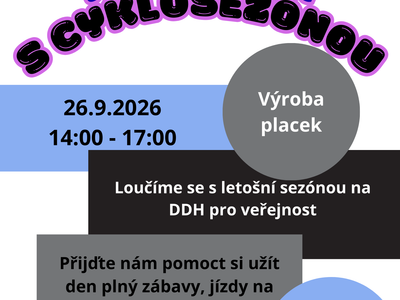 Rozloučení s cyklosezónou – Dětské dopravní hřiště