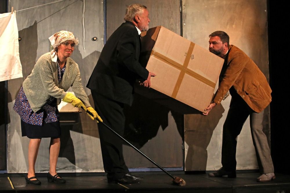 Tomorrow we'll get things going, my dear.