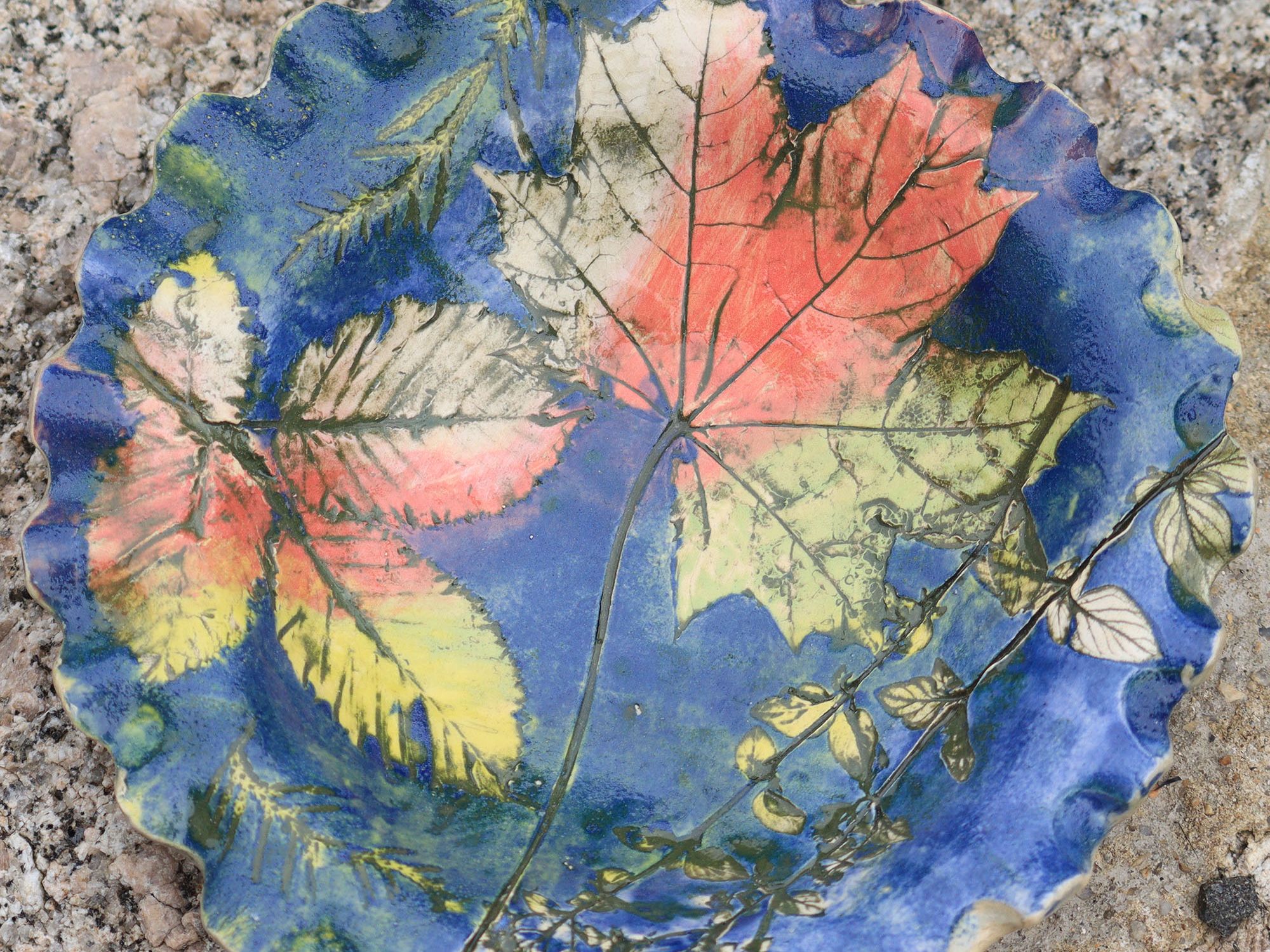 Ceramics Workshop – Autumn Plate