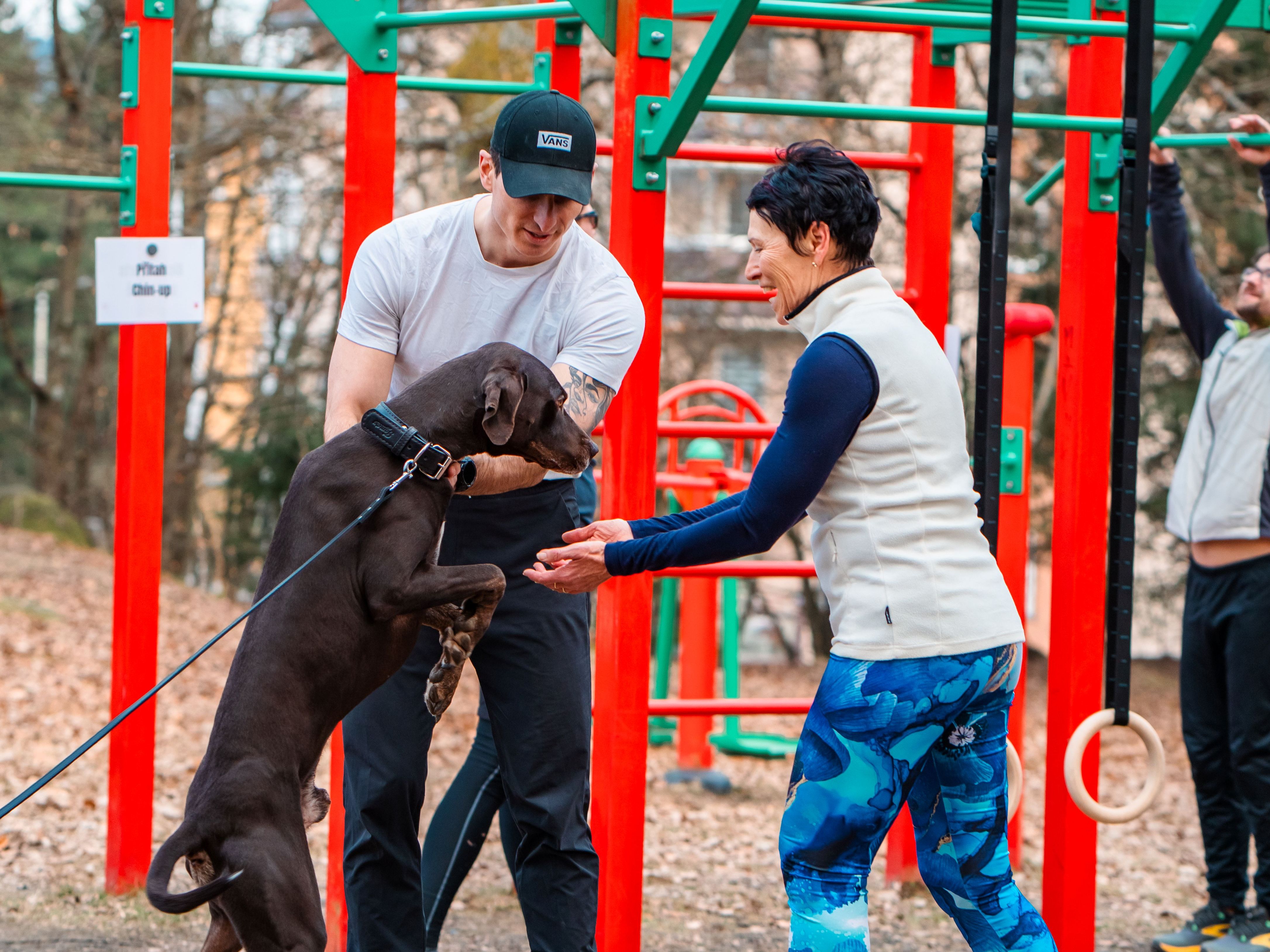 Group calisthenics class – Horní Proseč