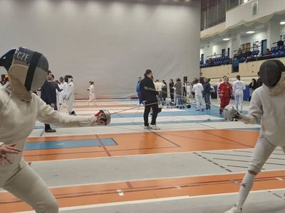 Zawody w szermierce – Hala miejska